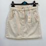Mango cream denim skirt Image 2