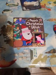 hardcover - boardbook - Peppa's Christmas wish