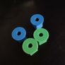 Green Snaplok Insert Block compatible with Preston Innovations x 2 Image 3
