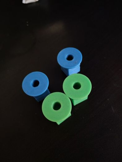 Green Snaplok Insert Block compatible with Preston Innovations x 2