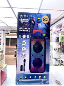Outdoor Speaker Karaoke WDLR 2x 8-inch Speaker