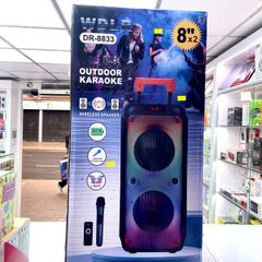 Outdoor Speaker Karaoke WDLR 2x 8-inch Speaker