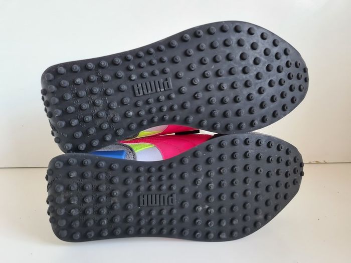 Puma sport shoes trainers runners colourfull uk4 EU 37
