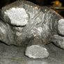 Small heavy rhino figurine Image 3