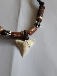 Shark tooth necklace