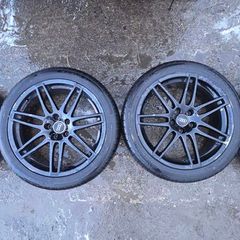 Genuine 19 inch Audi LeMans Alloys - Black - 5x112