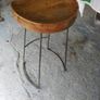 Industrial style tall stool 40 for 2 Image 2