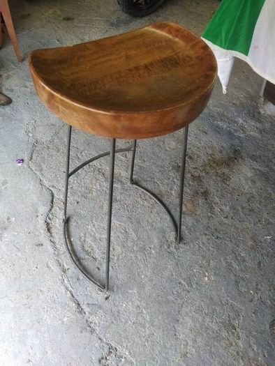 Industrial style tall stool 40 for 2