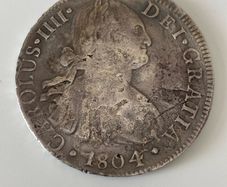 Mexico 1804 Silver 8 Reales