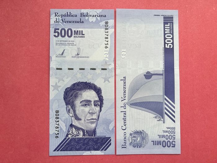 Venezuela  500 Mil. 2020 Pick 116a.  ( Uncirculated )