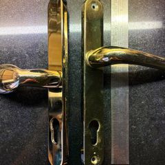 Brass-plated Door Handles