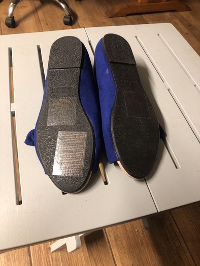 Blue  flats