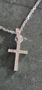 Authentic Swarovski Crystal Cross Pendant Necklace