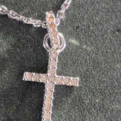 Authentic Swarovski Crystal Cross Pendant Necklace