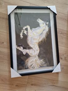 horse 50x70 framed print