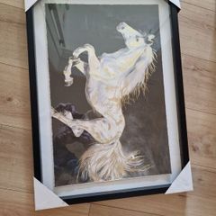 horse 50x70 framed print