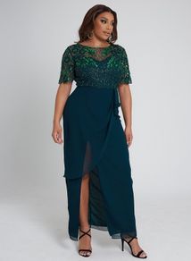 Virgos Lounge Curve Embellished Ariann Maxi Dress
