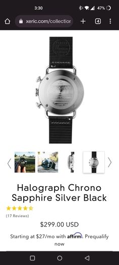 Xeric Halographic Chronograph