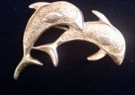 dolphin brooch