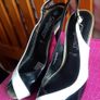 New look heels size 3 never worn black white Image 3
