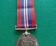 Original WWII British War Medal 1939-1945 - King George VI