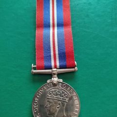 Original WWII British War Medal 1939-1945 - King George VI