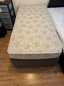Single Orthopaedic Mattress and Base