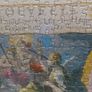 Beautiful Framed Personally Constructed Jigsaw Map Of The World Image 4