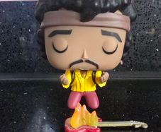 Jimmy Hendrix Funko Pop Burning Guitar