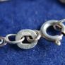 Vintage 18 Inch Sterling Silver 925 Triple Twist Rope Link Chain c1960 - 4,3g Image 4