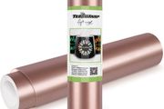 Permanent Adhesive Vinyl 12" X 10ft, Glossy Rose Gold Multiple Colours Available (free Postage)