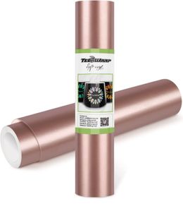 Permanent Adhesive Vinyl 12" X 10ft, Glossy Rose Gold Multiple Colours Available (free Postage)