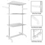 Heavy-Duty Stainless Steel & 3-Tier Rolling Clothes Drying Racks Image 3