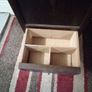 Antique oak sewing cabinet 1920s Image 2