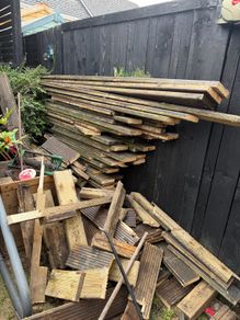 wood decking free to take