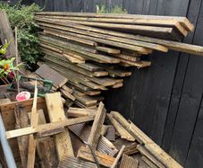 wood decking free to take