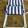 Tubular steel garden chairs. Image 2