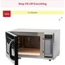 Sharpe 1000 w commercial microwave Image 6