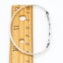Vintage Sterling Silver Celtic Signed London Bangle 1967 Image 7