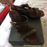 Ladies new wedge sandals size 3 Image 9