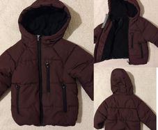 Waterproof,  Fleece Lined Hooded Jacket