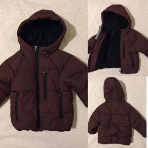 Waterproof,  Fleece Lined Hooded Jacket