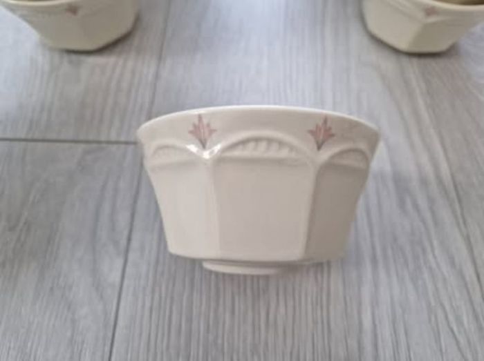 Set of 30 Vintage Style Porcelain Dessert or Side Bowls