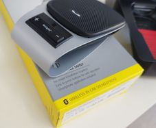 Jabra blue car hands free phone kit