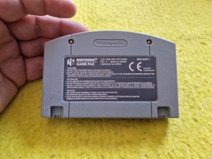 F1 Pole 64 Position Nintendo 64 Games Original