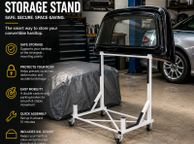 main image for ad XXL Hardtop Stand with 4 Lockable Wheels Including Cover