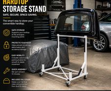 XXL Hardtop Stand with 4 Lockable Wheels Including Cover