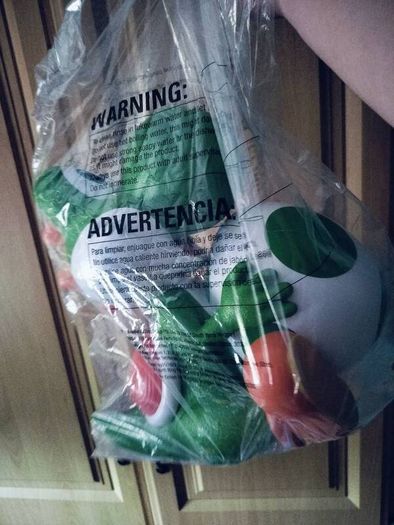 Yoshi popcorn bucket