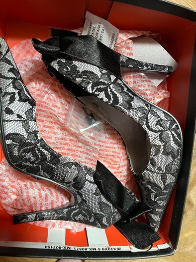 Morgan Lace Heels