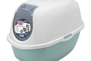 Pet Nova Cat Litter Box 54cm Blue Activated Carbon Filter